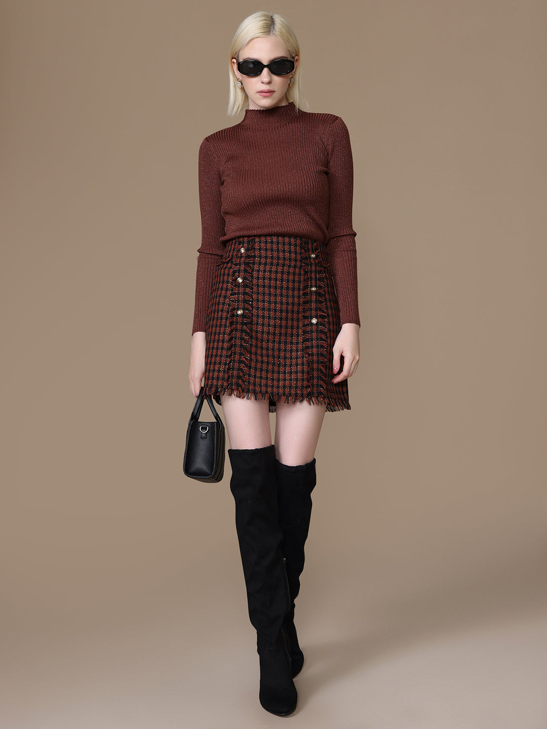 Lurex Yarn Pullover