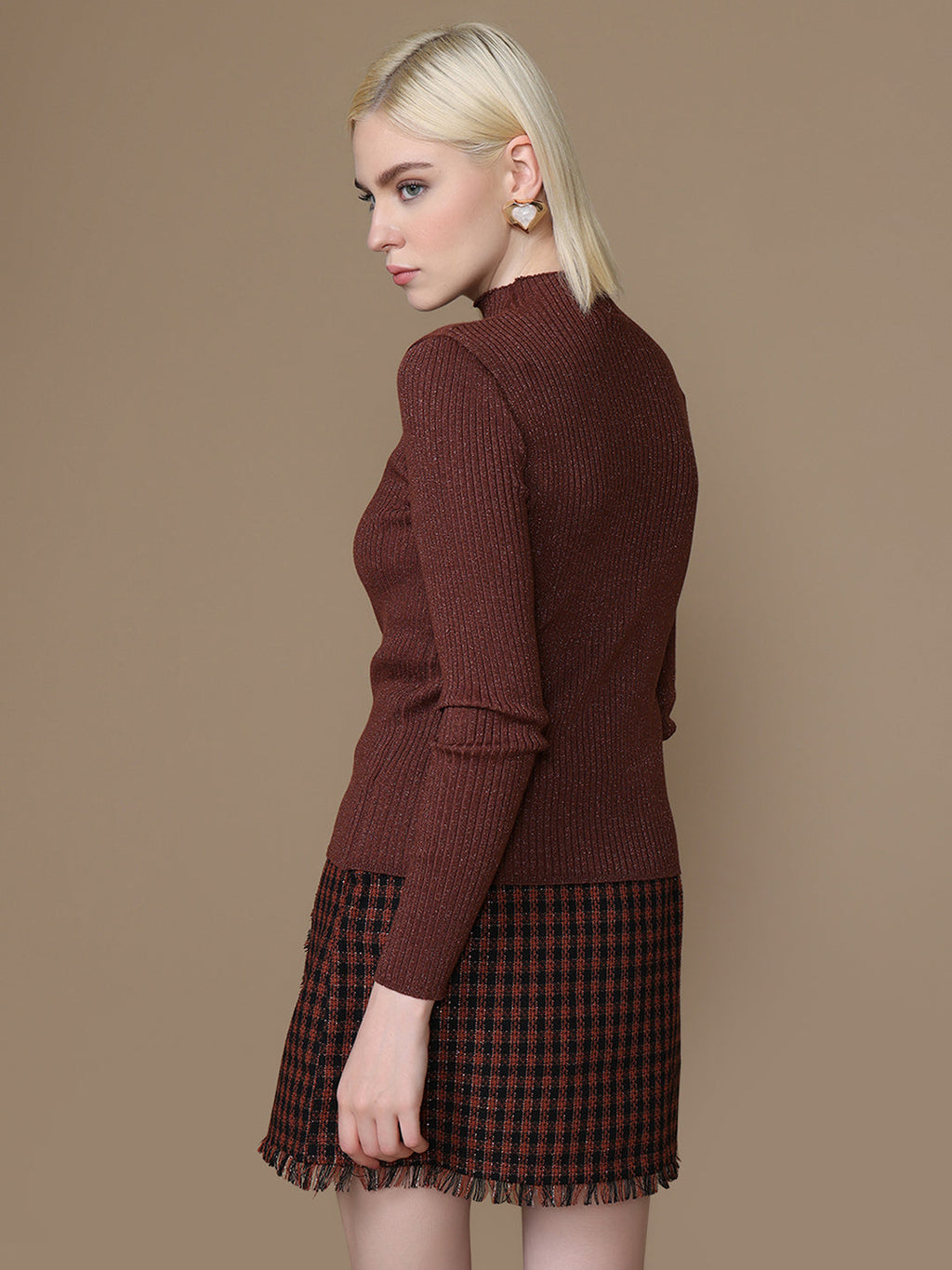 Lurex Yarn Pullover