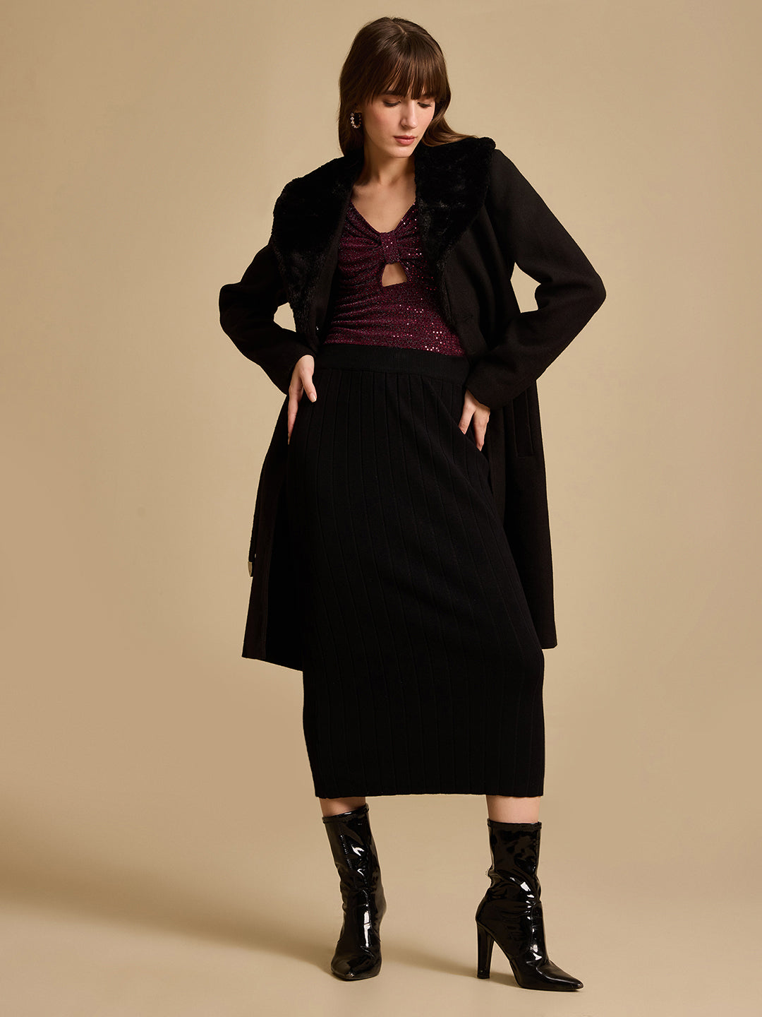 Tweed Overcoat