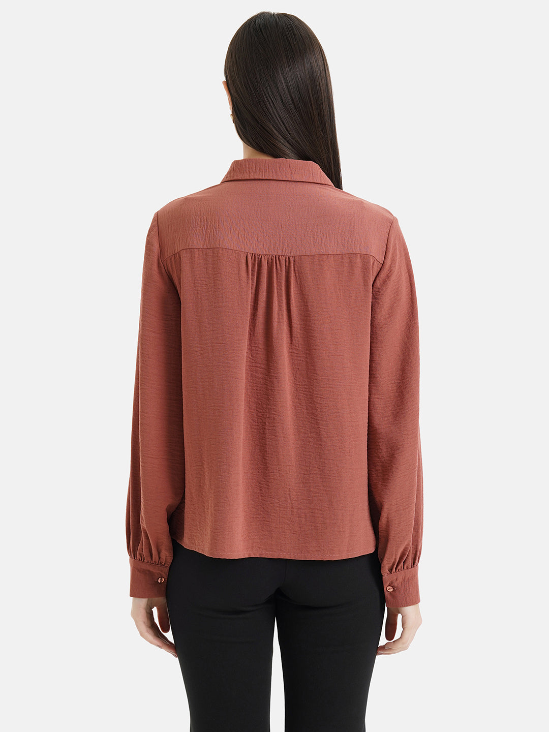 Buttoned Down Lace  Insert Shirt