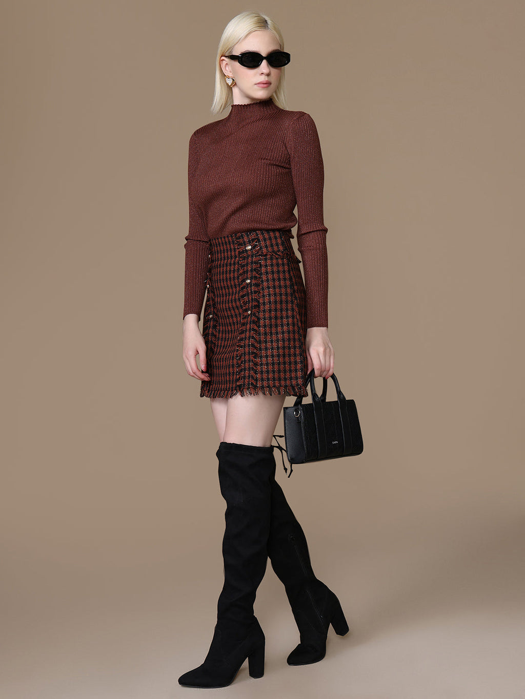 Lurex Yarn Pullover