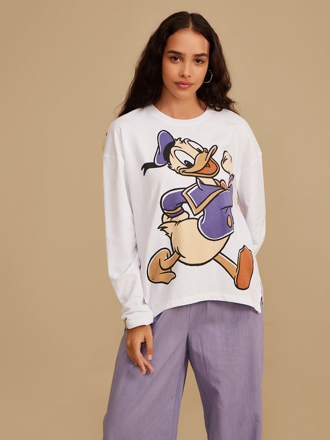 ©Disney Donald Duck Mix Media Sweatshirt