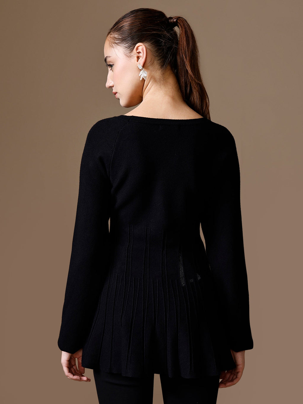 Aero Peplum Winter Top