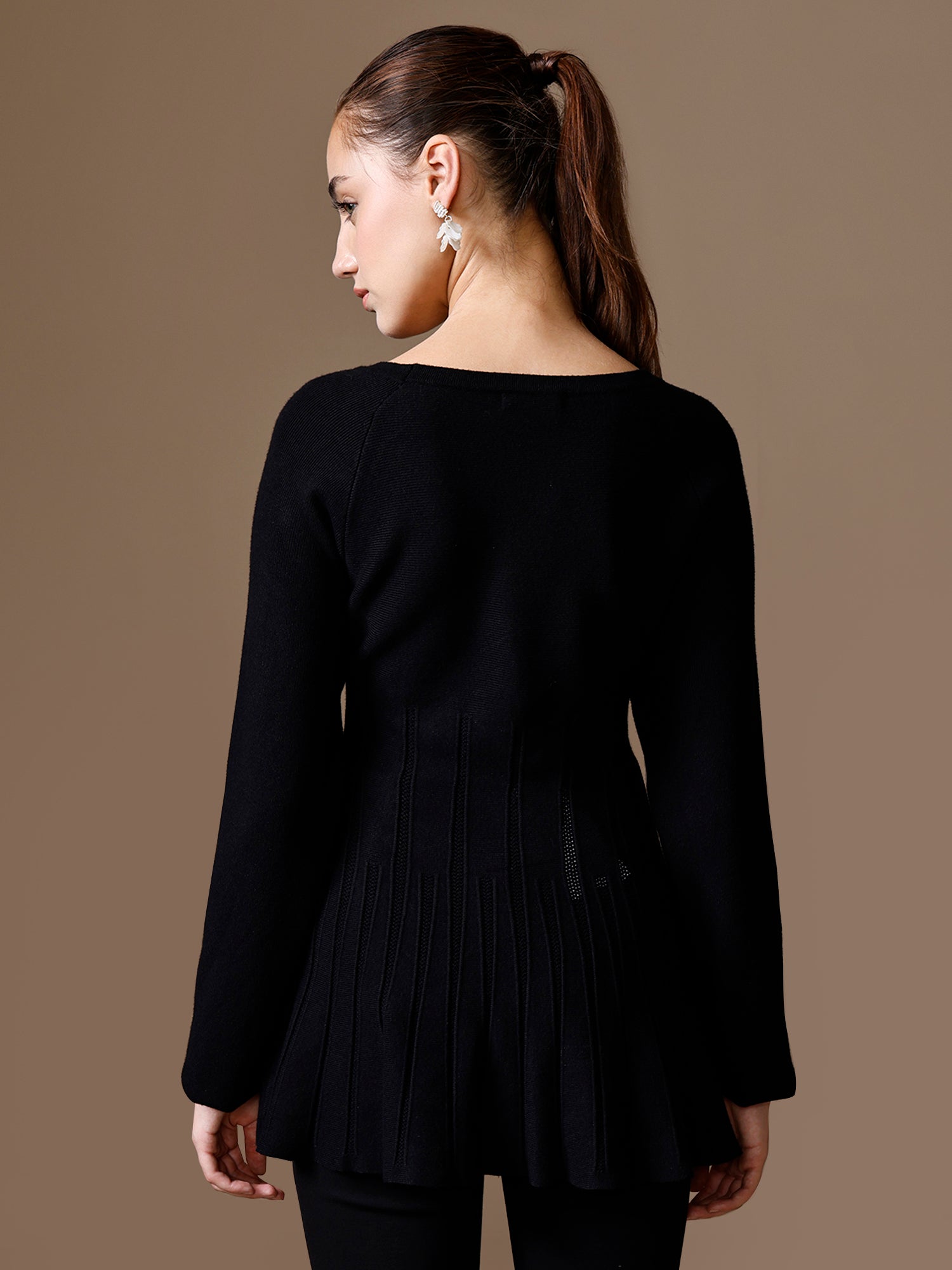 Aero Peplum Winter Top