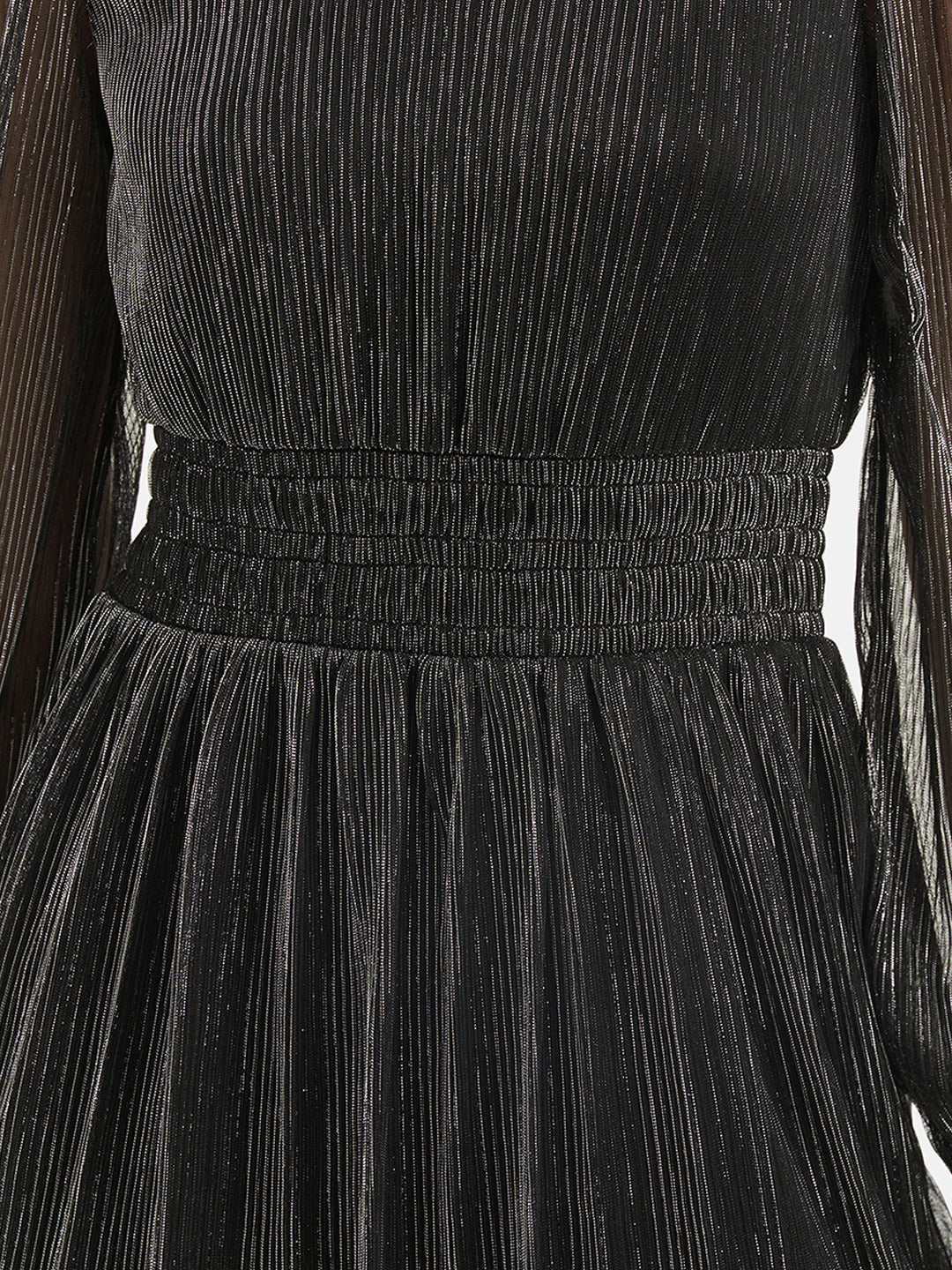 V-Neck Mini Dress