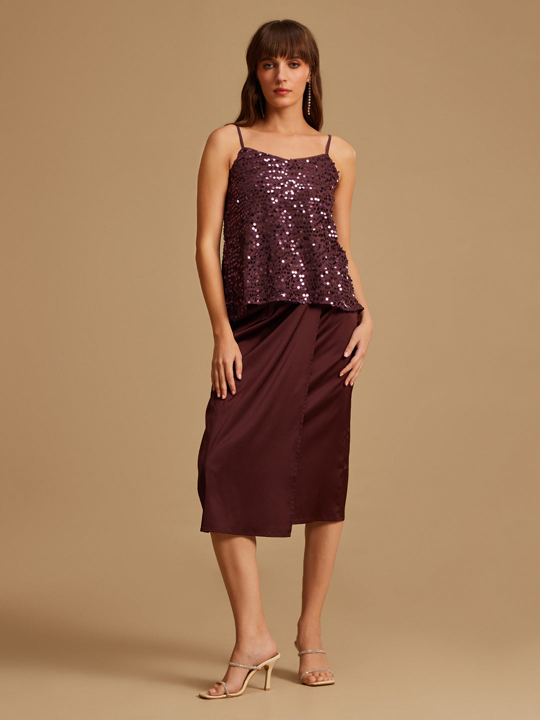 Sequin Cami Top